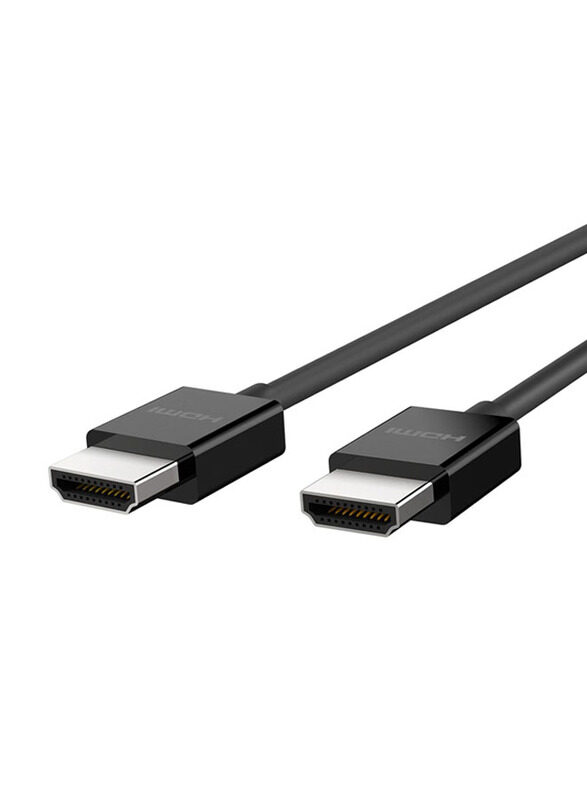 Belkin 2-Meter Ultra High Speed Premium Cable, HDMI to HDMI For Apple TV, AV10175bt2MBKV2, Black
Belkin 2-Meter Ultra High Speed Premium Cable, HDMI to HDMI For Apple TV, AV10175bt2MBKV2, Black