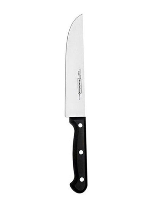 Tramontina Ultracorte 7-inch Stainless Steel Kitchen Knife with Polypropylene Handle, 23857107, Black/Silver
Tramontina Ultracorte 7-inch Stainless Steel Kitchen Knife with Polypropylene Handle, 23857107, Black/Silver