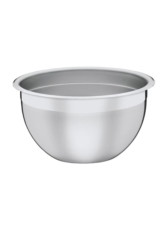 Tramontina 24cm 5.2Ltr Cucina Stainless Steel Mixing Bowl for Preparing and Serving, Silver
Tramontina 24cm 5.2Ltr Cucina Stainless Steel Mixing Bowl for Preparing and Serving, Silver