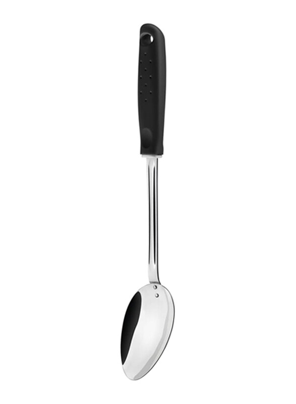 Tramontina Utilita Stainless Steel Serving Spoon with Polypropylene Handle, Black
Tramontina Utilita Stainless Steel Serving Spoon with Polypropylene Handle, Black