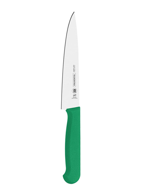 Tramontina 33cm Professional Chef Knife with Stainless Steel Blade and Polypropylene Handle with Antimicrobial Protection, 24620020, Green/Silver
Tramontina 33cm Professional Chef Knife with Stainless Steel Blade and Polypropylene Handle with Antimicrobial Protection, 24620020, Green/Silver