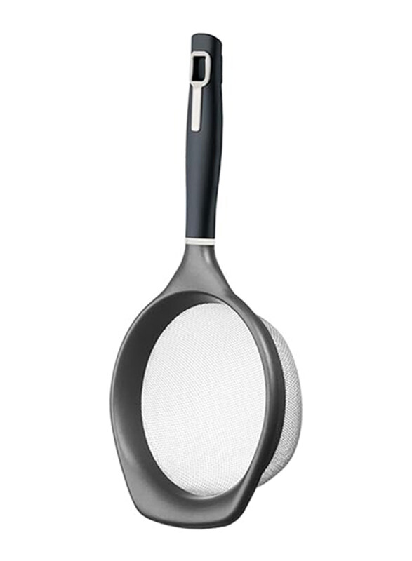 Tramontina 13cm Verano Strainer with Onyx-colored Polypropylene Handle, Dark Grey
Tramontina 13cm Verano Strainer with Onyx-colored Polypropylene Handle, Dark Grey