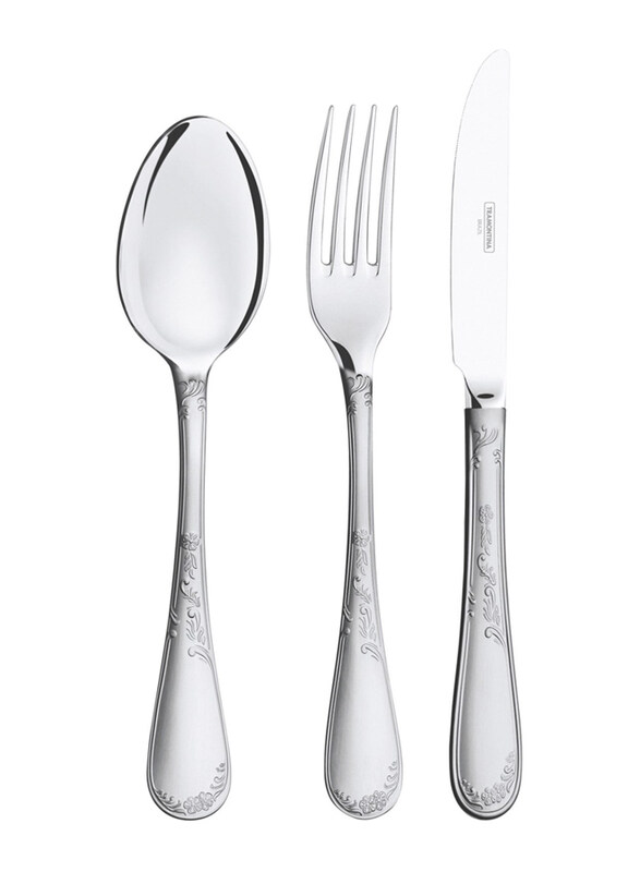 Tramontina Renascenca 101-Piece Stainless Steel Flatware Set with High Gloss and Matte Finish and Wood Case, 66929213, Silver
Tramontina Renascenca 101-Piece Stainless Steel Flatware Set with High Gloss and Matte Finish and Wood Case, 66929213, Silver