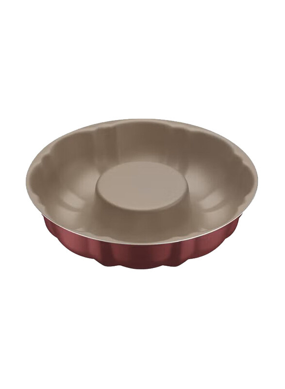 Tramontina 24cm Aluminium Cake Pan with Interior and Exterior Starflon Max PFOA Free Non-stick Coating, 20074724, Red
Tramontina 24cm Aluminium Cake Pan with Interior and Exterior Starflon Max PFOA Free Non-stick Coating, 20074724, Red