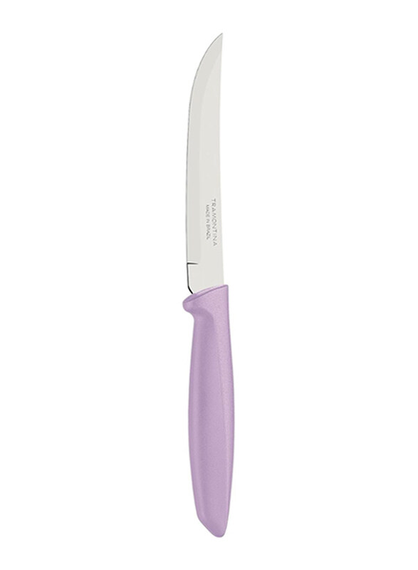Tramontina 5-inch Plenus Fruit Knife with Stainless Steel Blade & Polypropylene Handle, 23431835, Silver/Purple
Tramontina 5-inch Plenus Fruit Knife with Stainless Steel Blade & Polypropylene Handle, 23431835, Silver/Purple