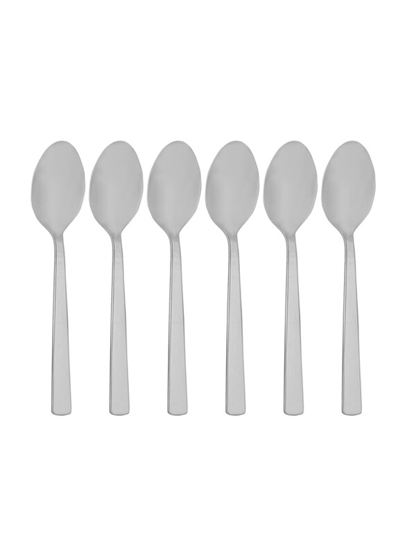 Tramontina Oslo 6-Piece Stainless Steel Tea Spoon Set with High Gloss Finish, 63985076, Silver
Tramontina Oslo 6-Piece Stainless Steel Tea Spoon Set with High Gloss Finish, 63985076, Silver