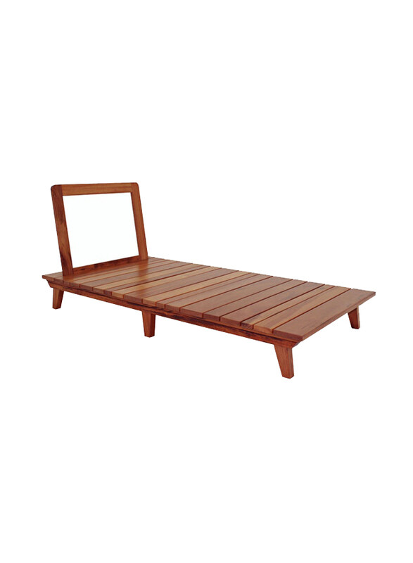 Tramontina Toscana Muiracatiara Wood Module Chaise with Eco Clear Finish, Brown
Tramontina Toscana Muiracatiara Wood Module Chaise with Eco Clear Finish, Brown