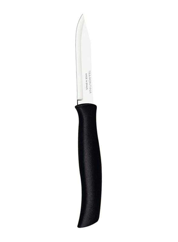Tramontina 3-Inch Athus Paring Knife with Stainless Steel Blade and Polypropylene Handle, 23080983, Black
Tramontina 3-Inch Athus Paring Knife with Stainless Steel Blade and Polypropylene Handle, 23080983, Black
