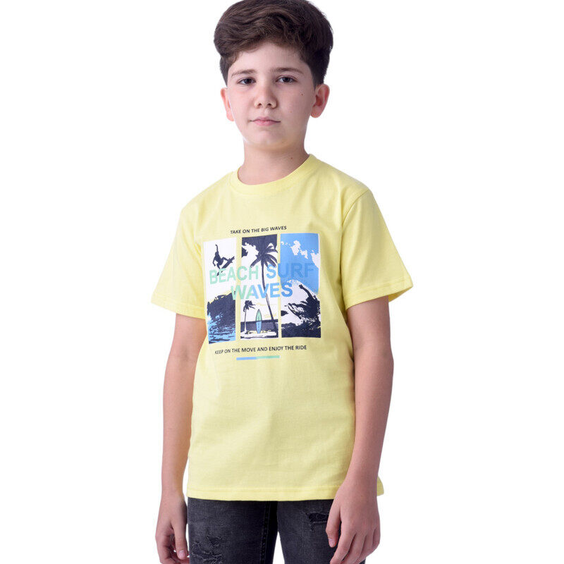 Boys' T-Shirt 8-14 Years- Yellow colour Comfortable Fit 100 % percent Cotton-victor and jane
Boys' T-Shirt 8-14 Years- Yellow colour Comfortable Fit 100 % percent Cotton-victor and jane