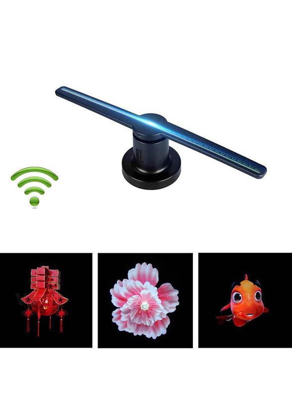 Crony 5D hologram LED Fan with APP Advertising LED Display Holographic Imaging Naked Eye AD Fan, Multicolour
Crony 5D hologram LED Fan with APP Advertising LED Display Holographic Imaging Naked Eye AD Fan, Multicolour