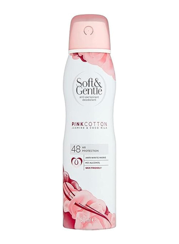 Other Brand Soft & Gentle Kind To Skin Soft Jasmine & Coco Milk Anti Perspirant Deodorant, 150ml
Other Brand Soft & Gentle Kind To Skin Soft Jasmine & Coco Milk Anti Perspirant Deodorant, 150ml