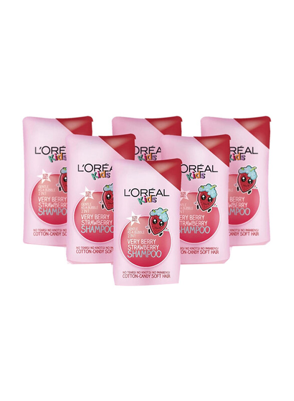 L'oréal Kids L'Oreal Kids Extra Gentle 2-in-1 Very Berry Strawberry Shampoo, 6 x 250ml
L'oréal Kids L'Oreal Kids Extra Gentle 2-in-1 Very Berry Strawberry Shampoo, 6 x 250ml