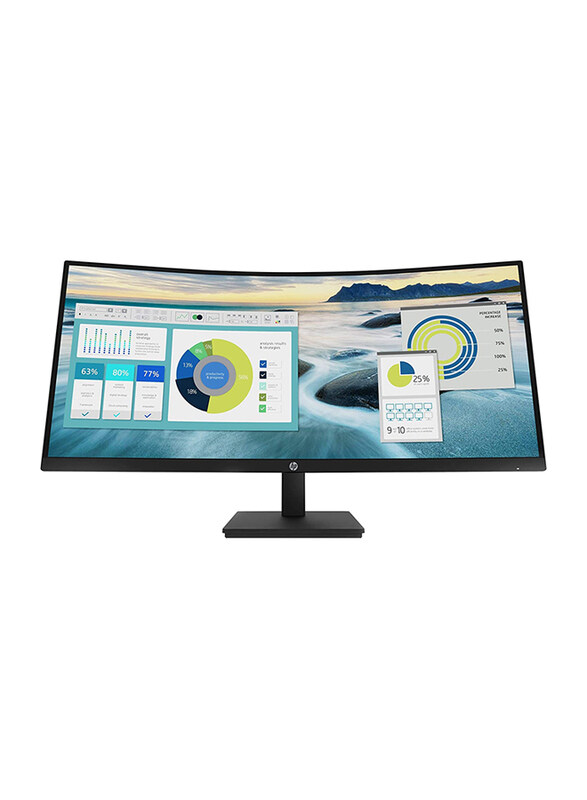 HP P34HC G4 34 Inch WQHD Curved Screen Edge LED LCD Vertical Alignment Monitor, Black
HP P34HC G4 34 Inch WQHD Curved Screen Edge LED LCD Vertical Alignment Monitor, Black