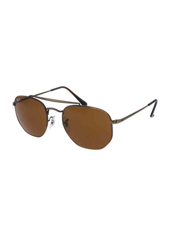 Ray-Ban Full Rim Marshal Antique Gold Round Gold Unisex Sunglasses, Brown Lens, RB3648, 54/21/145
Ray-Ban Full Rim Marshal Antique Gold Round Gold Unisex Sunglasses, Brown Lens, RB3648, 54/21/145