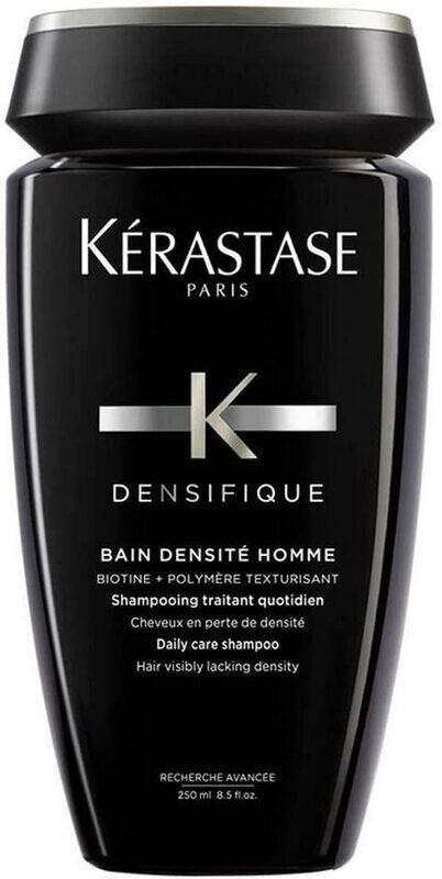 Kerastase Densifique Bain Densite Homme Daily Care Shampoo with Biotin & Taurine for All Hair Types, 250ml
Kerastase Densifique Bain Densite Homme Daily Care Shampoo with Biotin & Taurine for All Hair Types, 250ml