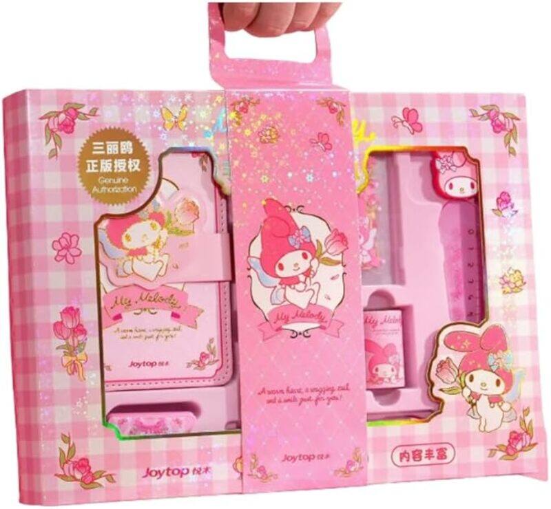 Kawaii Sanrio My Melody Pink Stationery Gift Set, School Supplies Kit with Case, Ruler and Accessories
Kawaii Sanrio My Melody Pink Stationery Gift Set, School Supplies Kit with Case, Ruler and Accessories