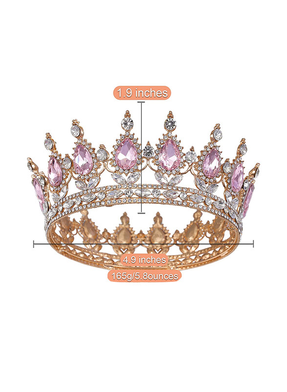 Princess Little Girls Crystal Princess Crown Girls Princess Tiara Crystal Headband, 165g
Princess Little Girls Crystal Princess Crown Girls Princess Tiara Crystal Headband, 165g