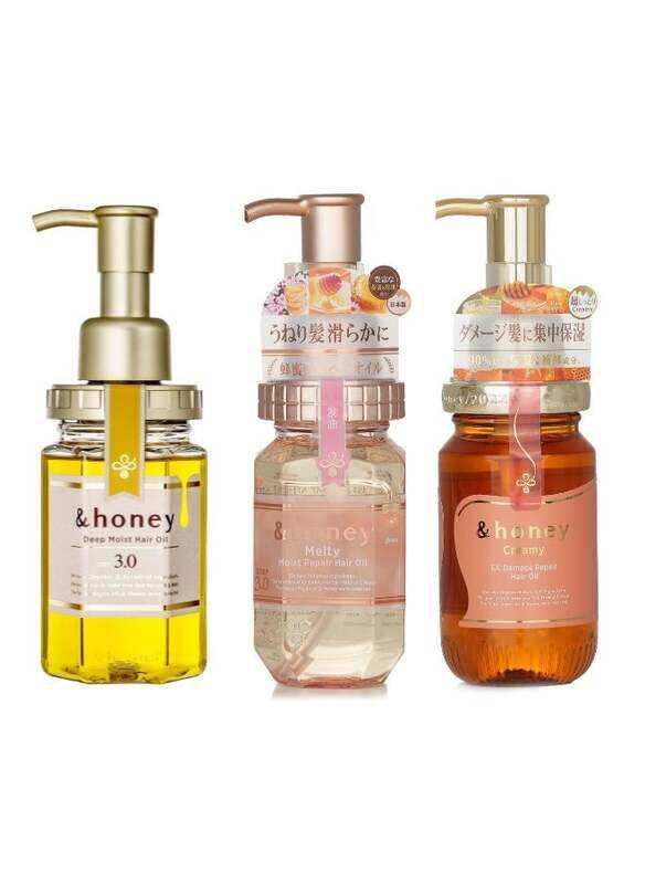 &honey Melty Moist Repair Hair Oil Creamy EX Damage Repair Hair Deep Moist Hair Oil 3.0 Pack of 3
&honey Melty Moist Repair Hair Oil Creamy EX Damage Repair Hair Deep Moist Hair Oil 3.0 Pack of 3