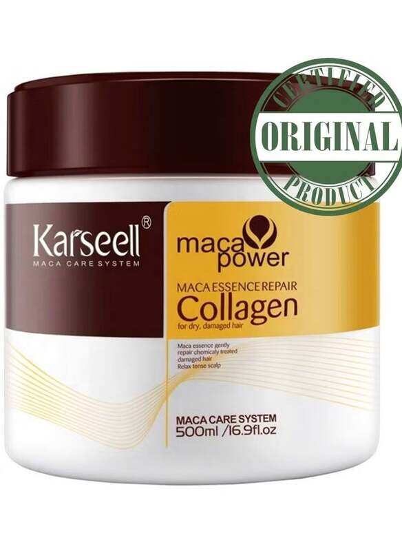 Karseell Collagen Hair Treatment Deep Repair Conditioning Argan Oil Collagen Hair Mask Essence for Dry Damaged Hair All Hair Types 500ml
Karseell Collagen Hair Treatment Deep Repair Conditioning Argan Oil Collagen Hair Mask Essence for Dry Damaged Hair All Hair Types 500ml