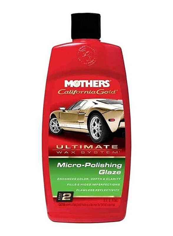 Mothers California Gold Ultimate Wax System Micro Polishing Glaze, 473ml, Multicolour
Mothers California Gold Ultimate Wax System Micro Polishing Glaze, 473ml, Multicolour