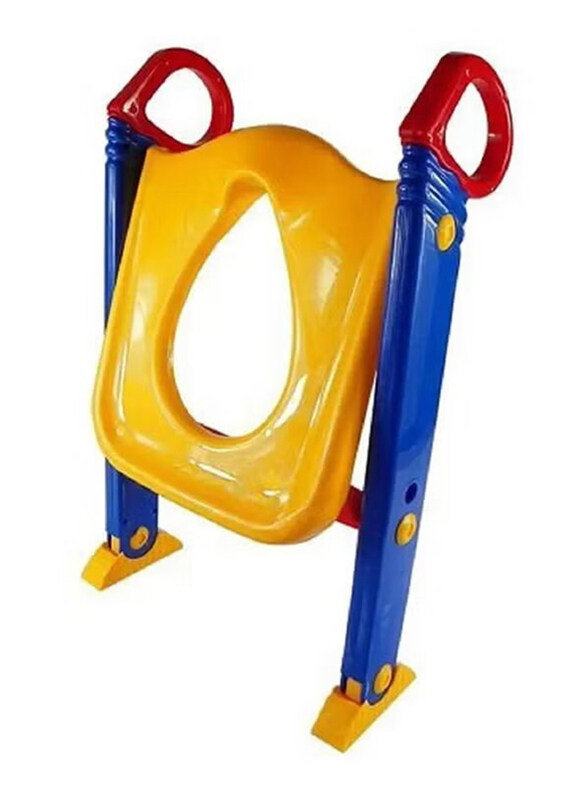 Generic Portable Folding Trainer Toilet Potty Training Ladder Chair for Kids, Yellow/Blue
Generic Portable Folding Trainer Toilet Potty Training Ladder Chair for Kids, Yellow/Blue
