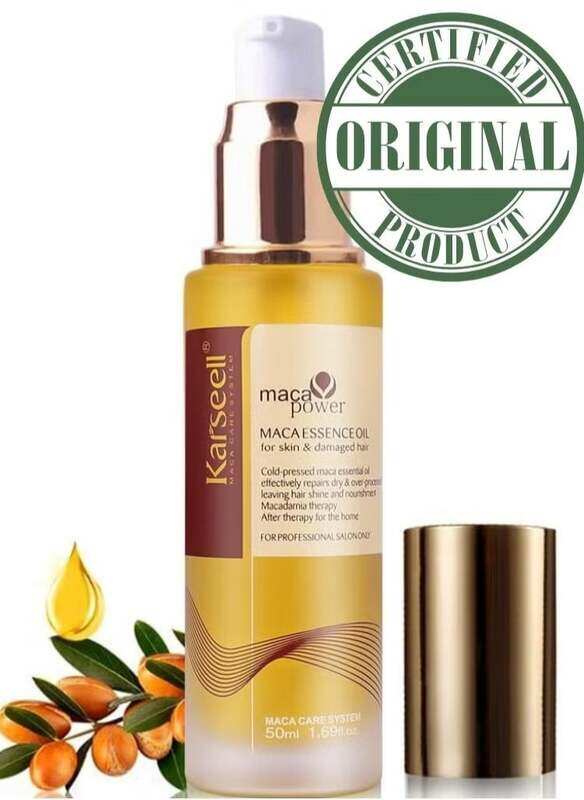 Karseell Moroccan Argan Oil for Hair Healing Cold Pressed Weightless Argan Oil Hair Serum for Dry Damaged Hair 50ml
Karseell Moroccan Argan Oil for Hair Healing Cold Pressed Weightless Argan Oil Hair Serum for Dry Damaged Hair 50ml