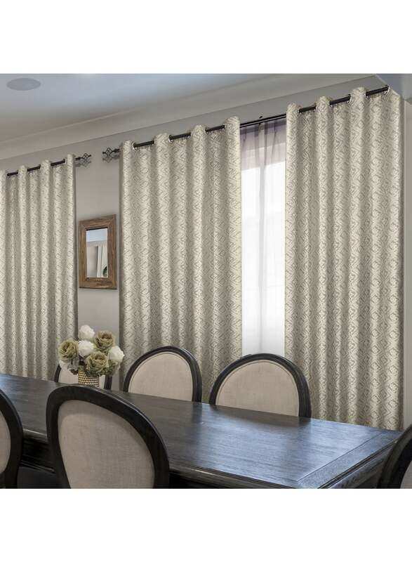 Generic Black Kee 100% Blackout Modern Jacquard Curtains, W98 x L106-inch, 2 Pieces, Abalone
Generic Black Kee 100% Blackout Modern Jacquard Curtains, W98 x L106-inch, 2 Pieces, Abalone