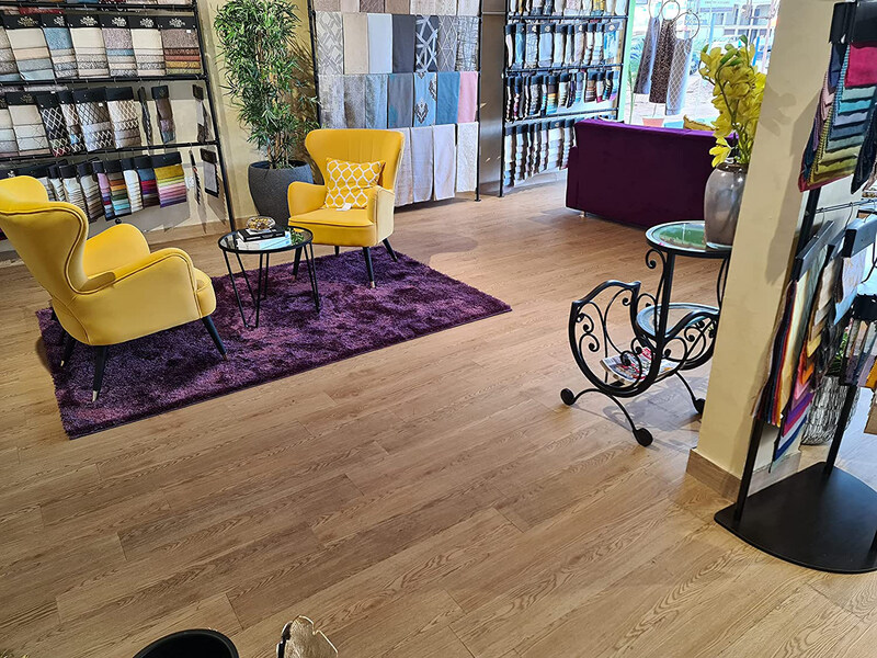 Modern Floors 5.2mm Wood SPC Click Lock + IXPE Back Pad 9pcs/1.97sqm Planks Floor Tiles, Oak Light Brown
Modern Floors 5.2mm Wood SPC Click Lock + IXPE Back Pad 9pcs/1.97sqm Planks Floor Tiles, Oak Light Brown
