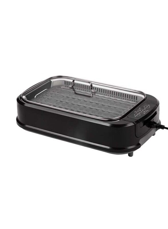 Crownline Smokeless Grill with Non-Stick Grill Plate, 1200W, 220V, GR-273, Black
Crownline Smokeless Grill with Non-Stick Grill Plate, 1200W, 220V, GR-273, Black