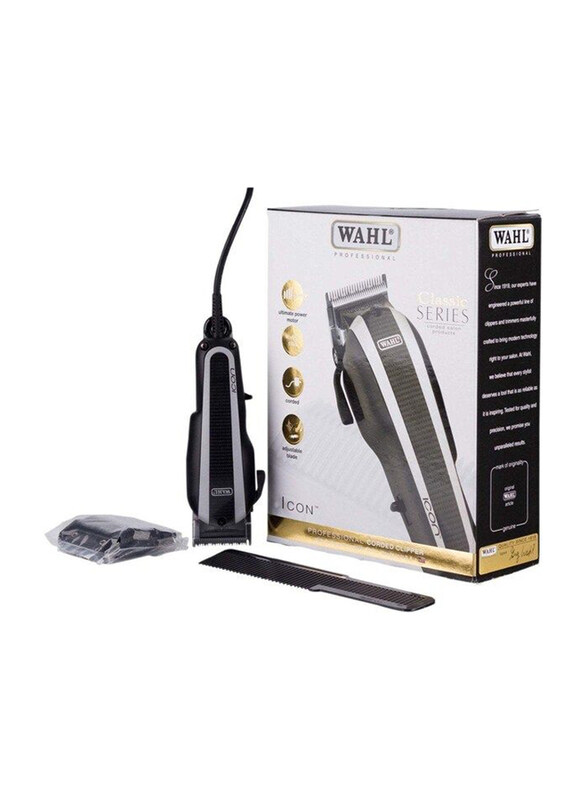 Wahl Professional Icon Clipper Ultra Powerful Full Size Clipper, 8490-900, Black
Wahl Professional Icon Clipper Ultra Powerful Full Size Clipper, 8490-900, Black