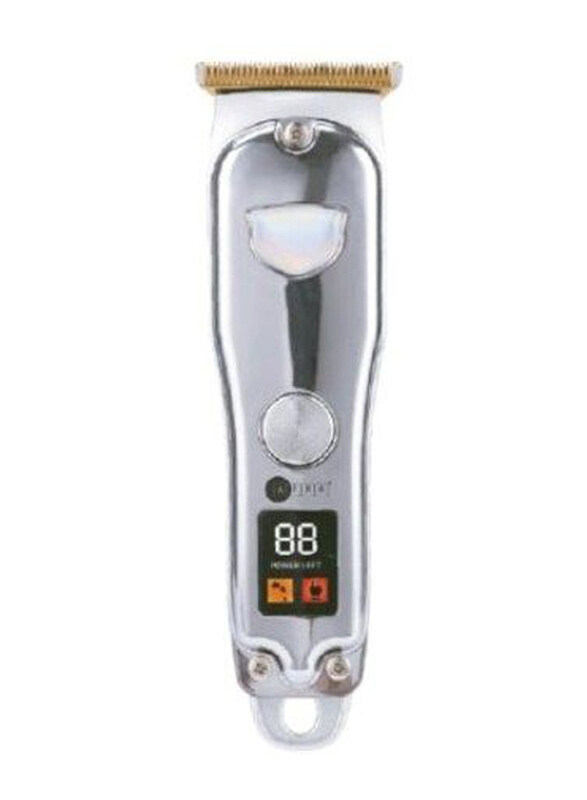 Afra 5W Hair Clipper with 600mAh Li-Ion Battery, Digital Display, USB Charging & 100Mins Discharging Time, AF-0005HCWT, Grey
Afra 5W Hair Clipper with 600mAh Li-Ion Battery, Digital Display, USB Charging & 100Mins Discharging Time, AF-0005HCWT, Grey