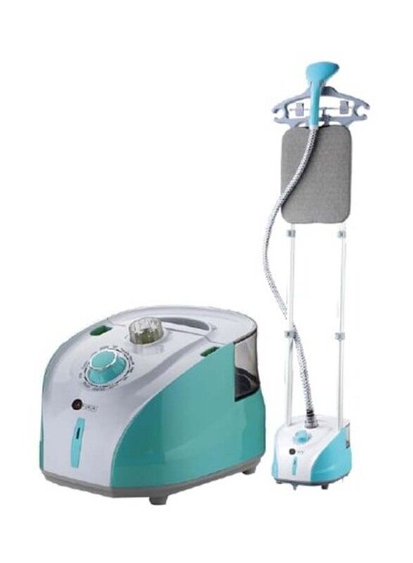 AFRA 1.6L 30s Heating Time Garment Steamer With Iron Board, 1950W, AF1950GSWB, White/Green
AFRA 1.6L 30s Heating Time Garment Steamer With Iron Board, 1950W, AF1950GSWB, White/Green