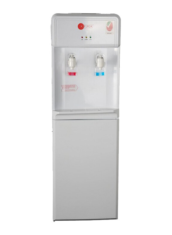 AFRA 5L Japan Water Dispenser Cabinet with Compressor Cooling and Stainless Steel Tanks, 630W, White
AFRA 5L Japan Water Dispenser Cabinet with Compressor Cooling and Stainless Steel Tanks, 630W, White