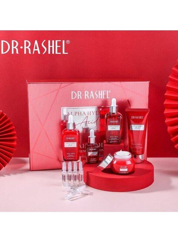 Dr. Rashel 11-Piece Alpha Hydroxy Acid AHA BHA Miracle Renewal Skin Care Kit, 400g
Dr. Rashel 11-Piece Alpha Hydroxy Acid AHA BHA Miracle Renewal Skin Care Kit, 400g