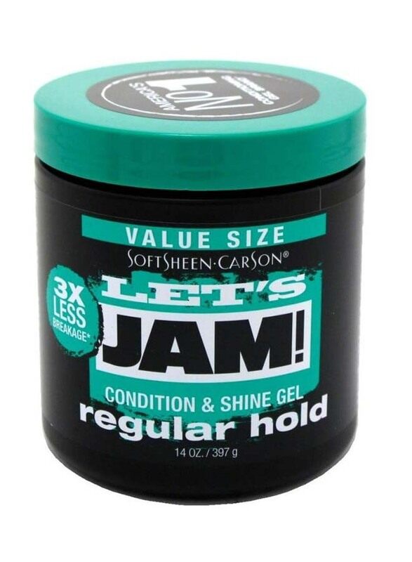 Soft Sheen Carson Softsheen-Carson Let's Jam Shining and Conditioning Gel Regular Hold, 397gm
Soft Sheen Carson Softsheen-Carson Let's Jam Shining and Conditioning Gel Regular Hold, 397gm