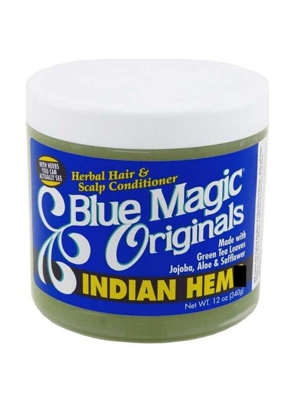 Blue Magic Originals Indian Herbal Hair & Scalp Conditioner for All Hair Types, 340gm
Blue Magic Originals Indian Herbal Hair & Scalp Conditioner for All Hair Types, 340gm