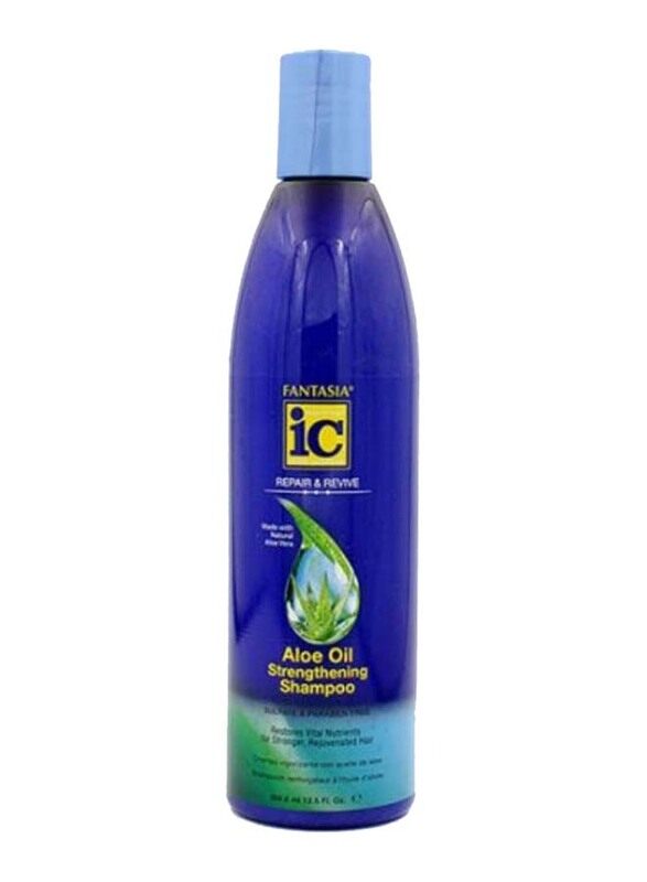 Fantasia Ic Repair & Revive Aloe Oil Strengthening Shampoo for All Hair Types, 369ml
Fantasia Ic Repair & Revive Aloe Oil Strengthening Shampoo for All Hair Types, 369ml