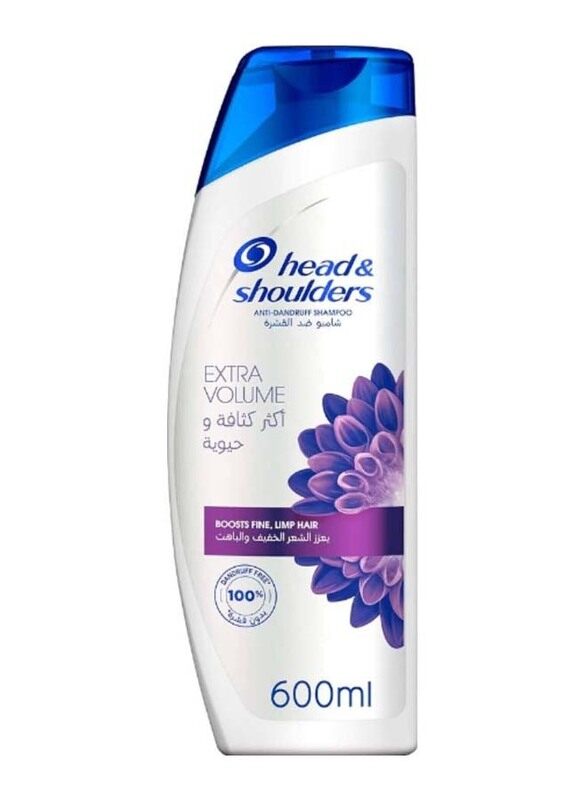 Head & Shoulders Extra Volume Anti Dandruff Shampoo for All Hair Type, 600ml
Head & Shoulders Extra Volume Anti Dandruff Shampoo for All Hair Type, 600ml