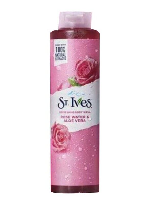 St. Ives St.lves Refreshing Cleanser Rose Water & Aloe Vera Body Wash Shower Gel, 650ml
St. Ives St.lves Refreshing Cleanser Rose Water & Aloe Vera Body Wash Shower Gel, 650ml