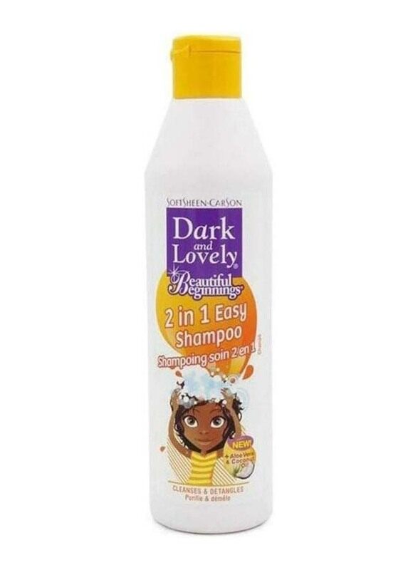 Dark & Lovely Dark And Lovely Beautiful Beginnings 2 in 1 Easy Shampoo Kids, 250ml
Dark & Lovely Dark And Lovely Beautiful Beginnings 2 in 1 Easy Shampoo Kids, 250ml