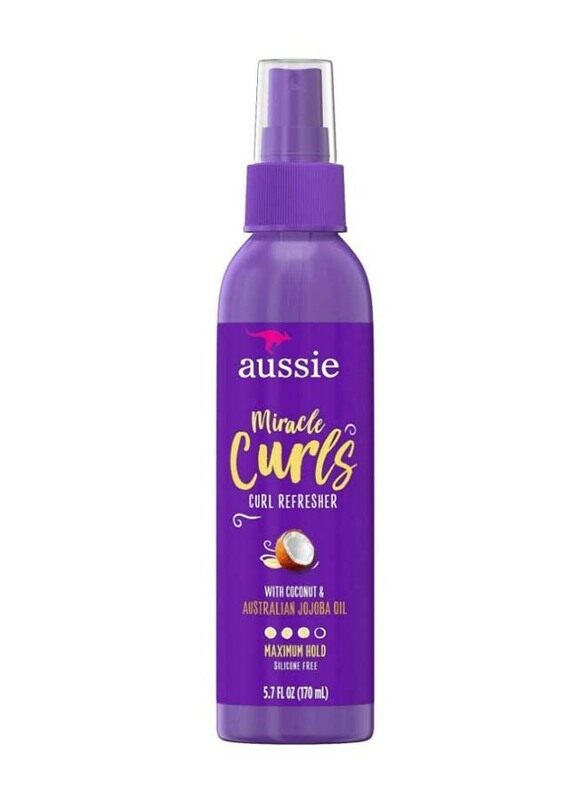 Aussie Miracle Curls Refresher Spray Gel With Coconut & Jojoba Oil for All Hair Types, 170ml
Aussie Miracle Curls Refresher Spray Gel With Coconut & Jojoba Oil for All Hair Types, 170ml