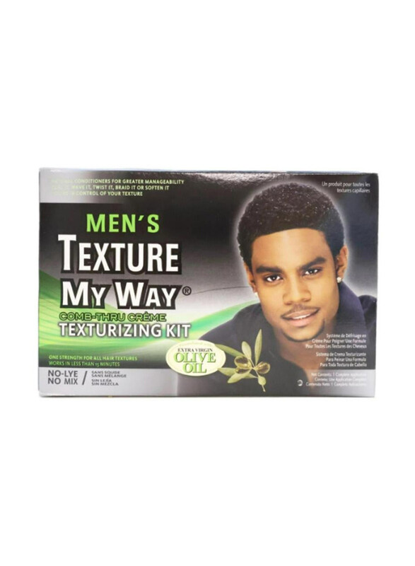 Texture My Way Men Organic Comb Thru Creme Texturizing Kit Set for All Hair Types
Texture My Way Men Organic Comb Thru Creme Texturizing Kit Set for All Hair Types