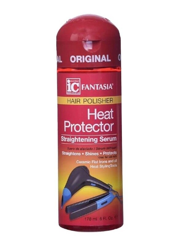IC Fantasia Hair Polisher Heat Protector Straightening Serum for All Hair Types, 178ml
IC Fantasia Hair Polisher Heat Protector Straightening Serum for All Hair Types, 178ml
