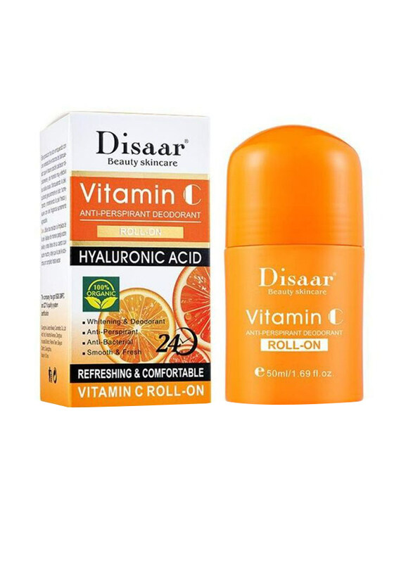 Disaar Roll on Stick Perfume Eco Friendly Vitamin C Deodorant & Antiperspirant, 50ml
Disaar Roll on Stick Perfume Eco Friendly Vitamin C Deodorant & Antiperspirant, 50ml