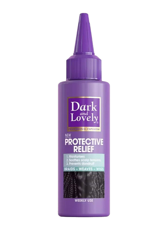 Dark & Lovely Protective Relief Scalp Lotion To Relieve Tension for All Hair Types, 100ml
Dark & Lovely Protective Relief Scalp Lotion To Relieve Tension for All Hair Types, 100ml