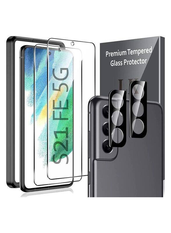 Unspecified LK Samsung Galaxy S21 Fe Mobile Phone 9H Tempered Glass With Lens Protector Set, 2 Piece, Clear
Unspecified LK Samsung Galaxy S21 Fe Mobile Phone 9H Tempered Glass With Lens Protector Set, 2 Piece, Clear