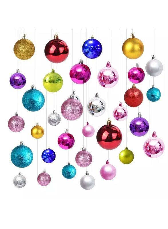 Generic 50-Piece 6-40cm Assorted Plastic Christmas Shiny Balls Ornaments, Multicolour
Generic 50-Piece 6-40cm Assorted Plastic Christmas Shiny Balls Ornaments, Multicolour