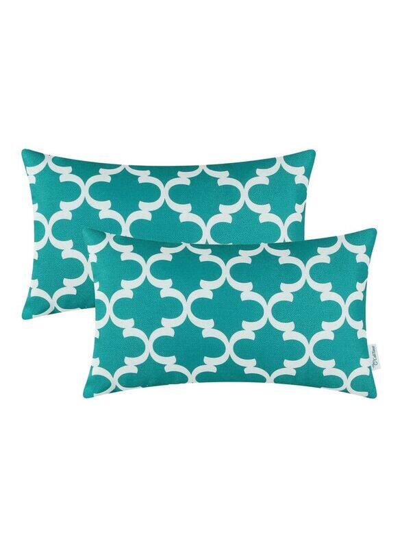 Cali Time Quatrefoil Accent Geometric Throw Pillow Covers, 2 Pillow Covers, Blue
Cali Time Quatrefoil Accent Geometric Throw Pillow Covers, 2 Pillow Covers, Blue