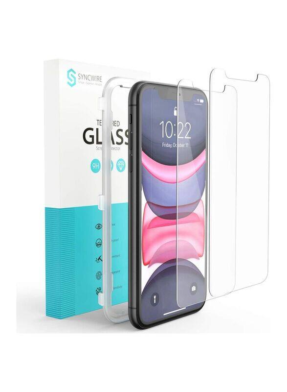 Unspecified Syncwire iPhone 11/iPhone XR Screen Protector Anti-Fingerprint Premium Tempered Glass, Transparent
Unspecified Syncwire iPhone 11/iPhone XR Screen Protector Anti-Fingerprint Premium Tempered Glass, Transparent