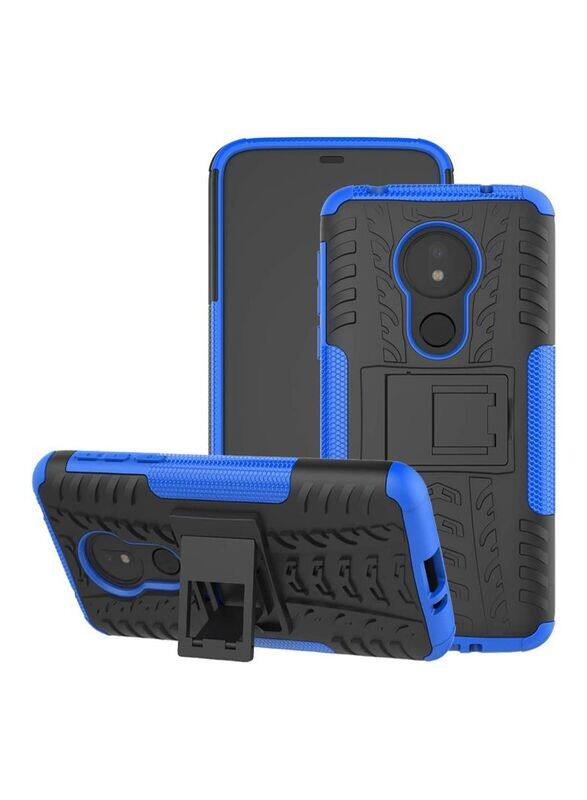 Unspecified Moto G7 Optimo Soft TPU Dual Layer Protection Mobile Phone Case Cover with Kickstand, Blue/Black
Unspecified Moto G7 Optimo Soft TPU Dual Layer Protection Mobile Phone Case Cover with Kickstand, Blue/Black